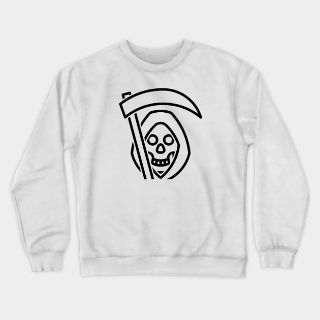 Grim Reaper - 1 Crewneck Sweatshirt by NeverDrewBefore